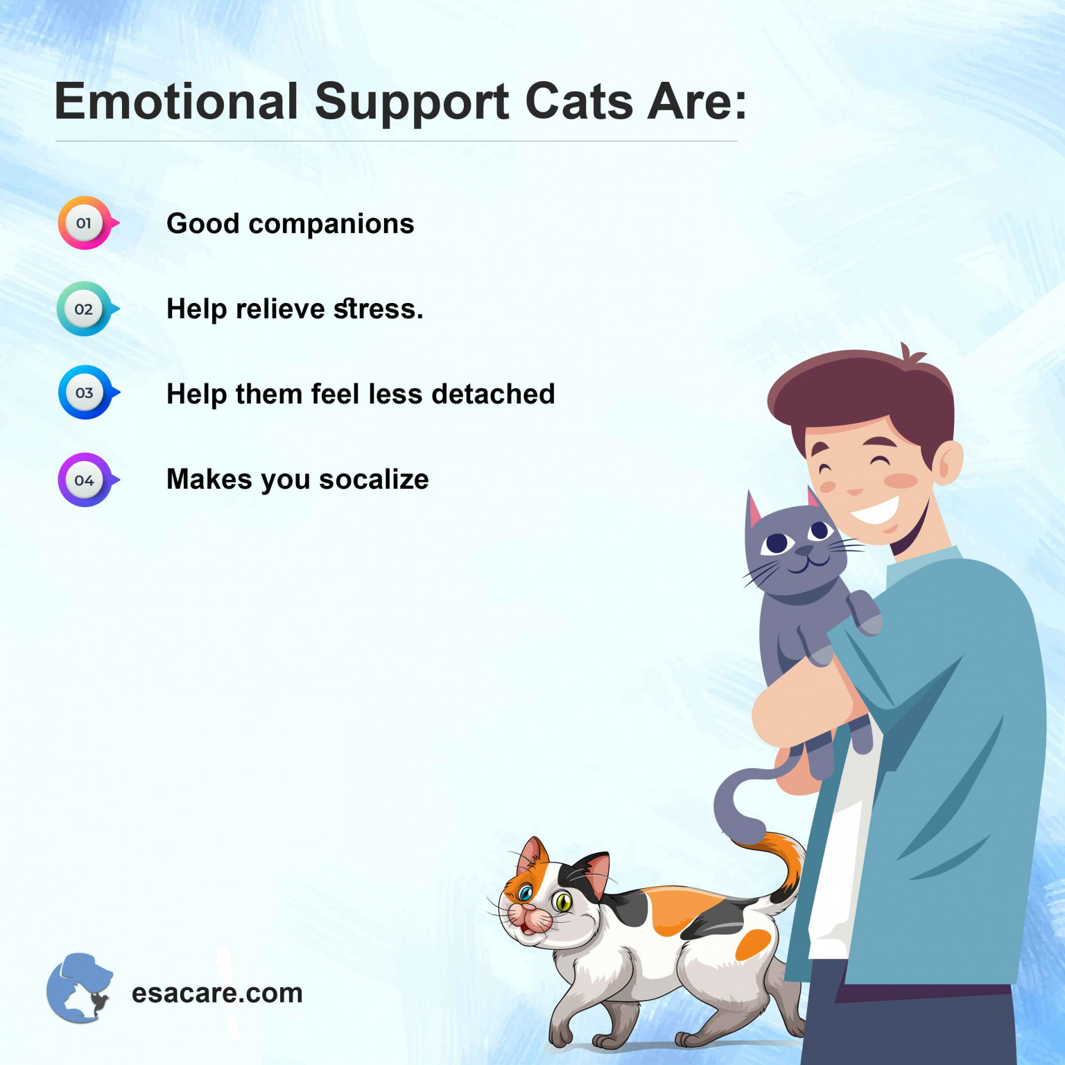 Register Your Cat As An Emotional Support Animal ESA Care