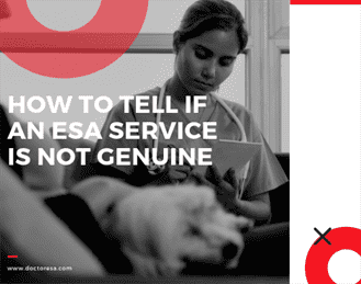 1 How to Tell if an ESA Service is NOT Genuine