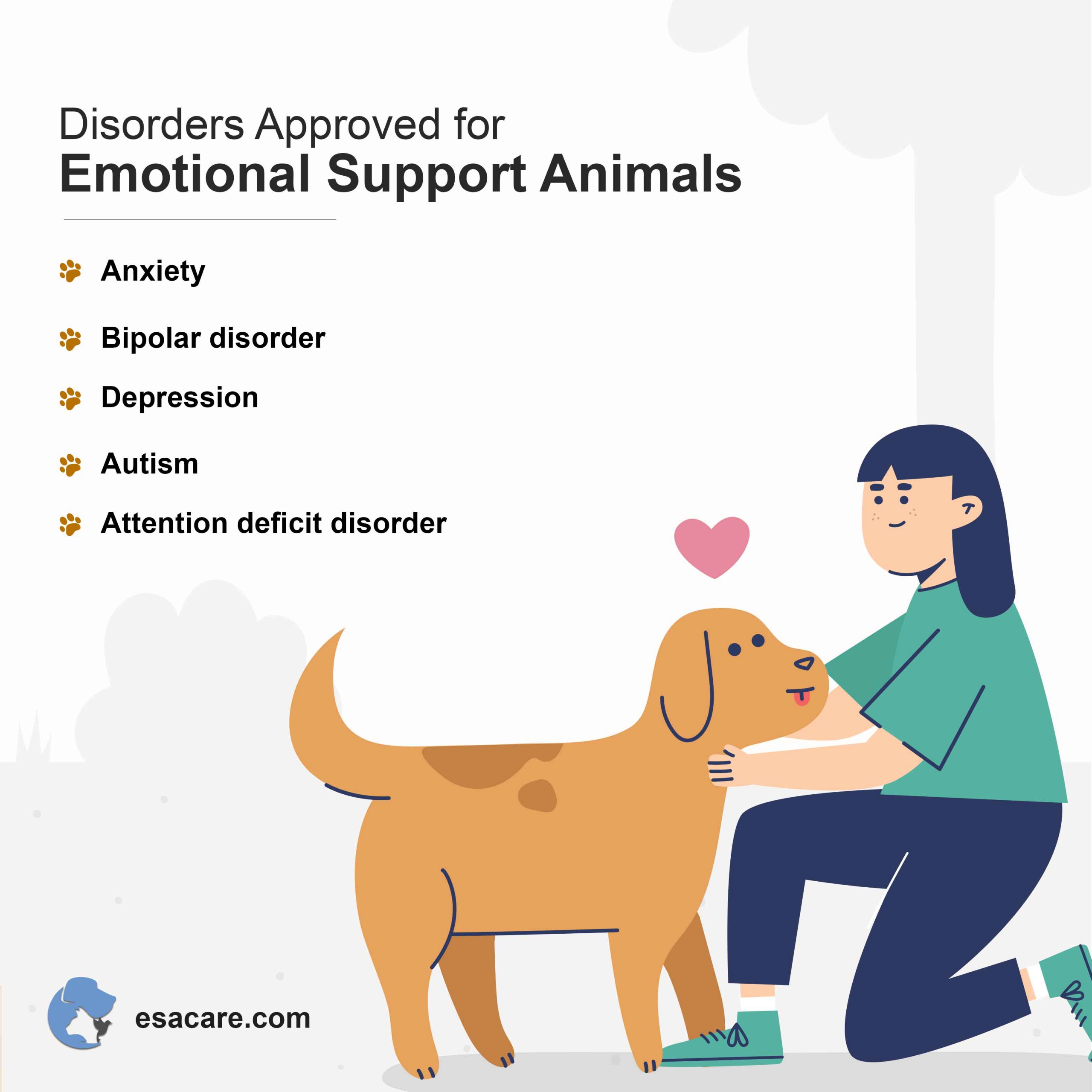 organizations that help children get emotional support animal s