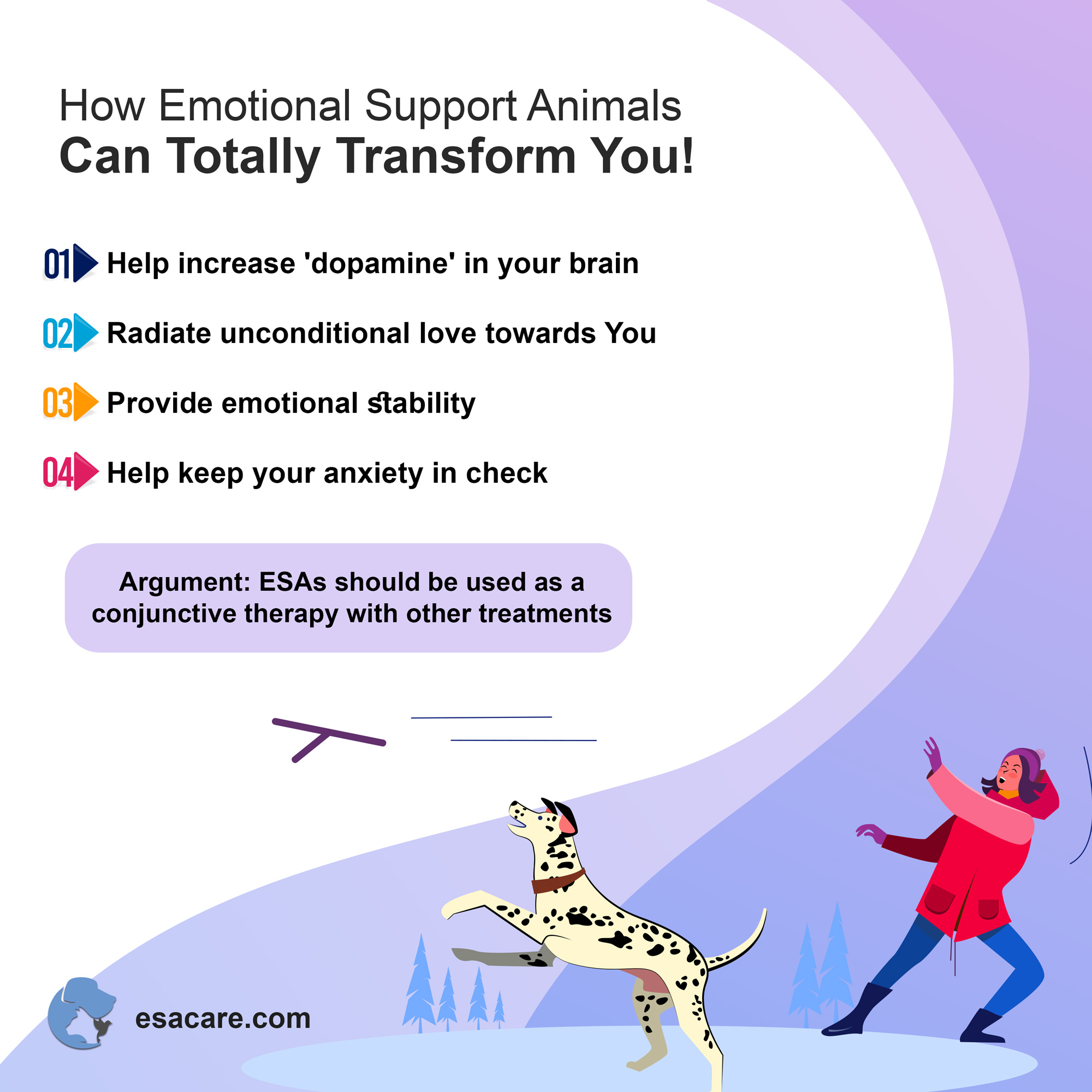 Emotional support animals benefits