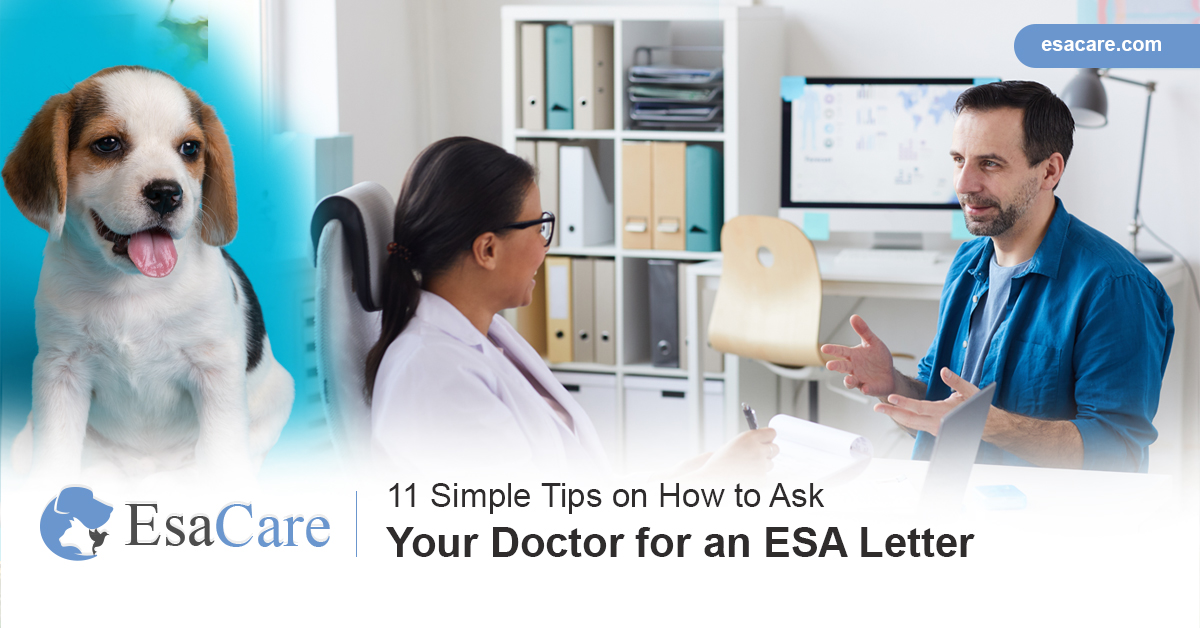 11 Simple Tips on How to Ask Your Doctor for an ESA Letter - ESA Care