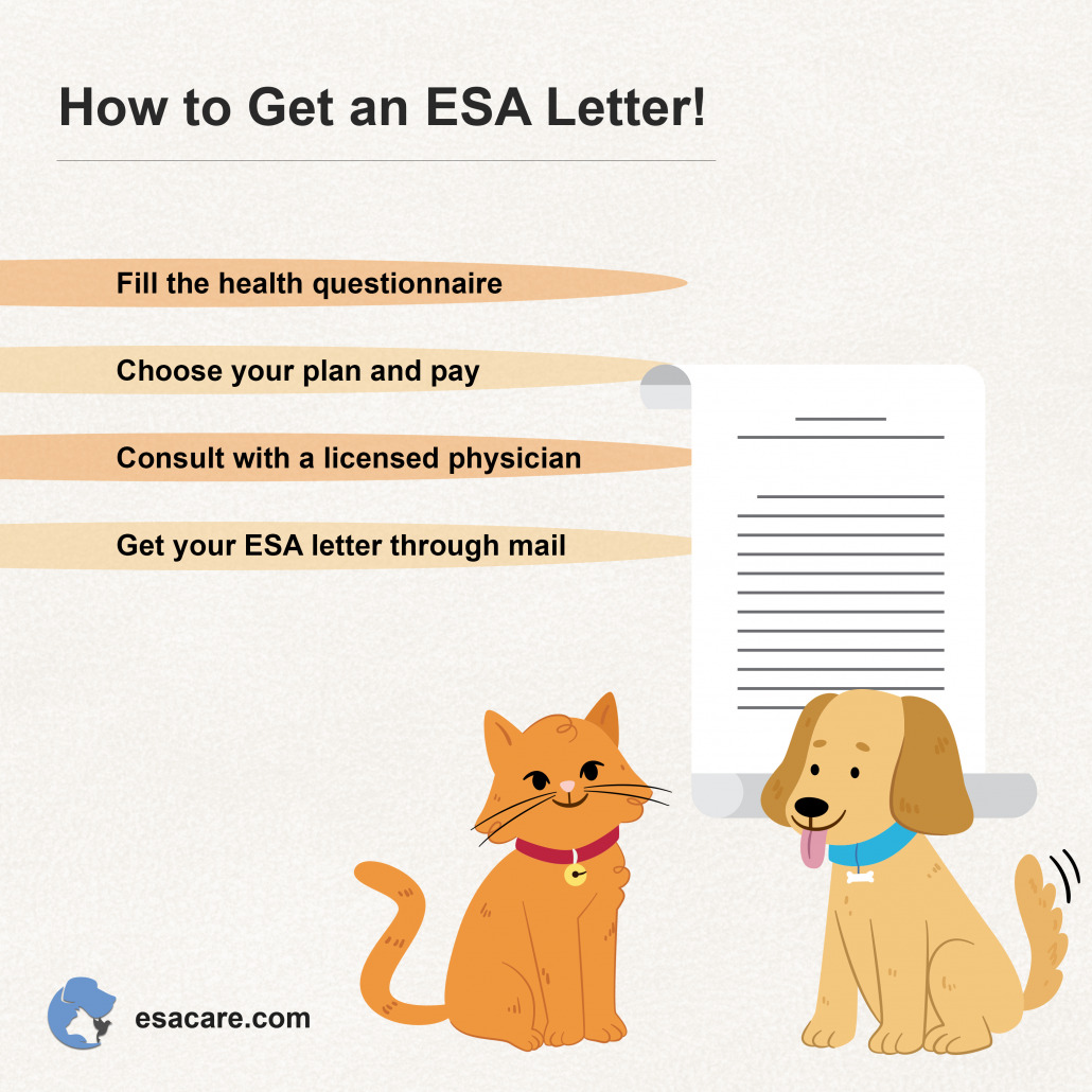 How An Emotional Support Animal Letter Looks Like ESA Care