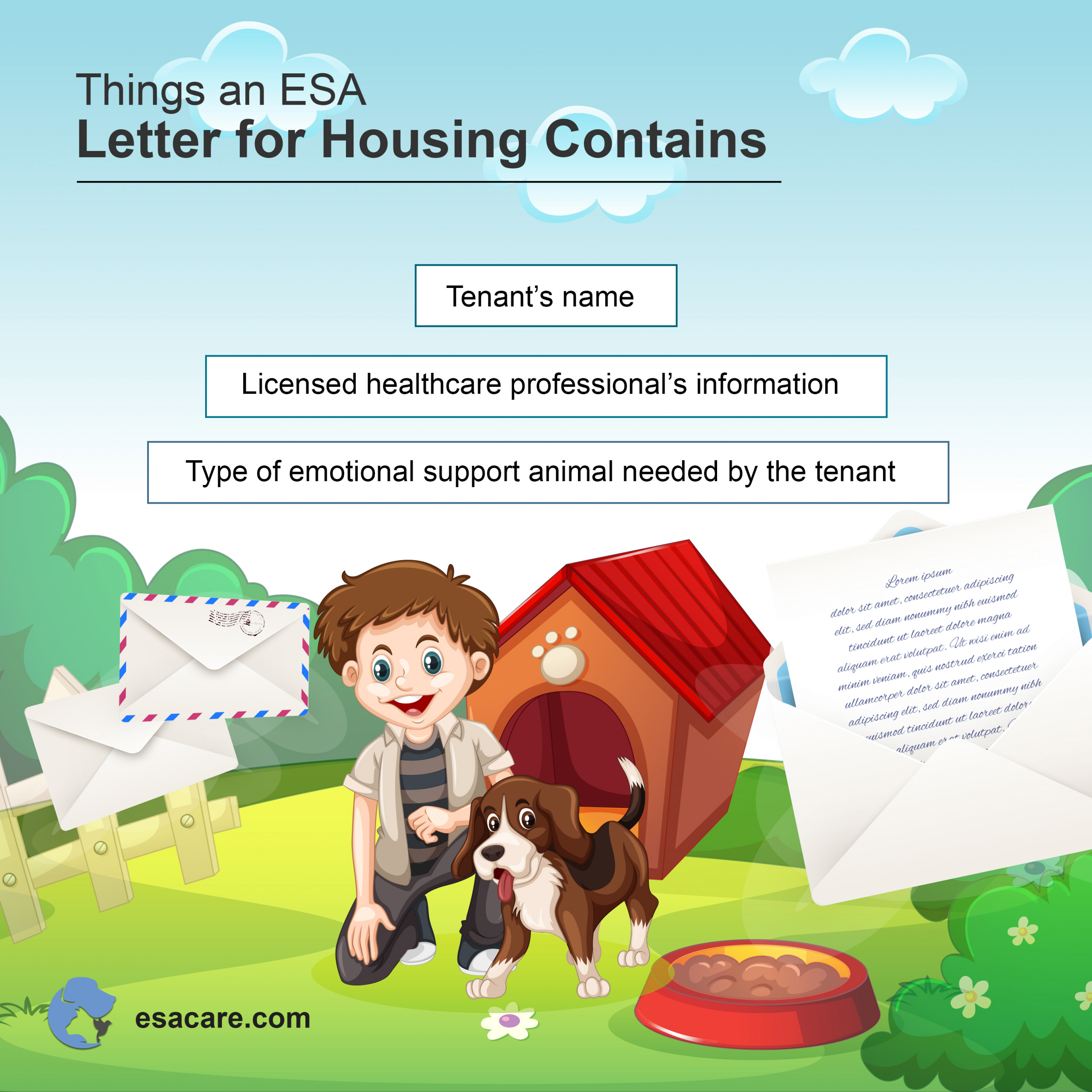 ESA letter for Housing